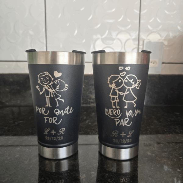 Copo Térmico Com Tampa Personalizado - Imagem 4